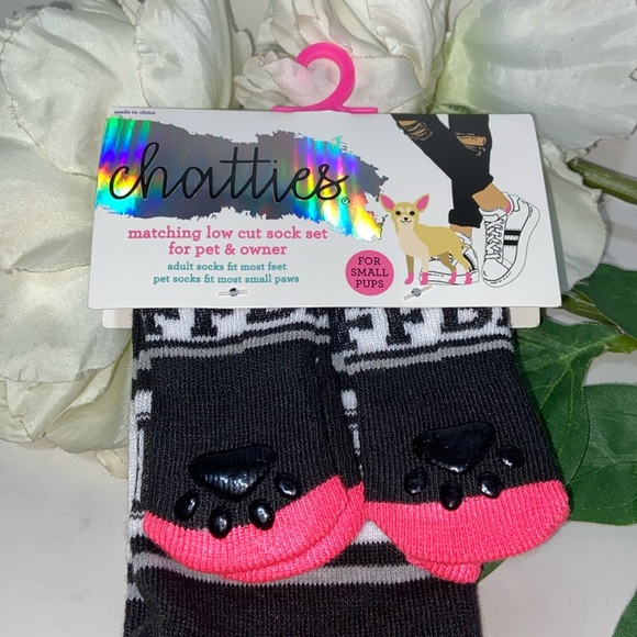 Chatties Matching Pet & Owner Sock Set, Small Pet - Picture 4 of 15